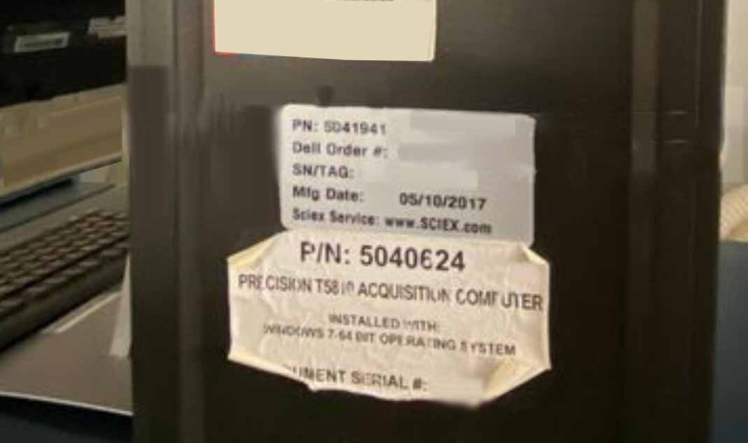 Photo Utilisé APPLIED BIOSYSTEMS / ABI / MDS SCIEX Triple TOF 6600 À vendre