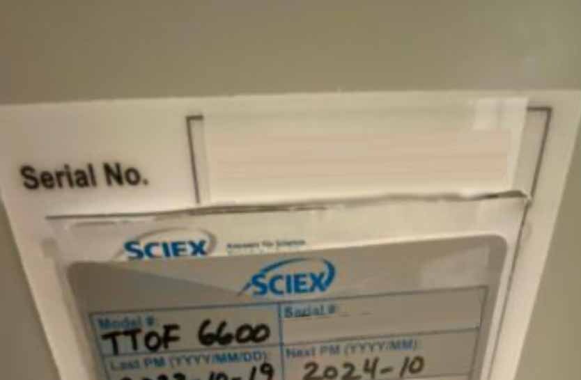 Photo Utilisé APPLIED BIOSYSTEMS / ABI / MDS SCIEX Triple TOF 6600 À vendre