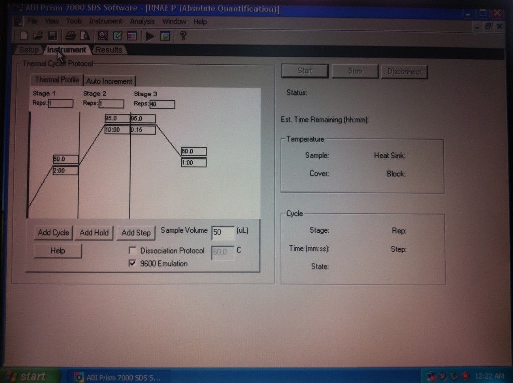 사진 사용됨 APPLIED BIOSYSTEMS Prism 7000 판매용