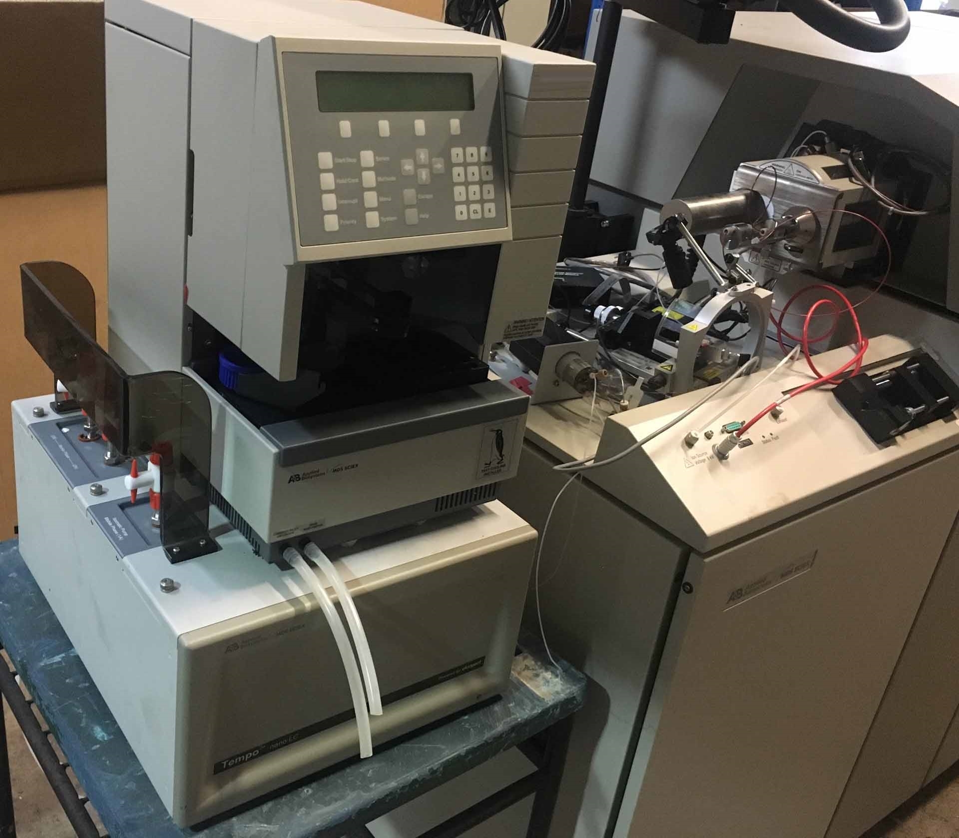 APPLIED BIOSYSTEMS / MDS SCIEX QStar Elite Spectrometer used for