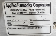圖為 已使用的 APPLIED HARMONICS LC-300 待售