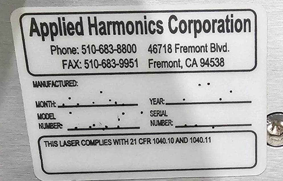 圖為 已使用的 APPLIED HARMONICS LC-300 待售