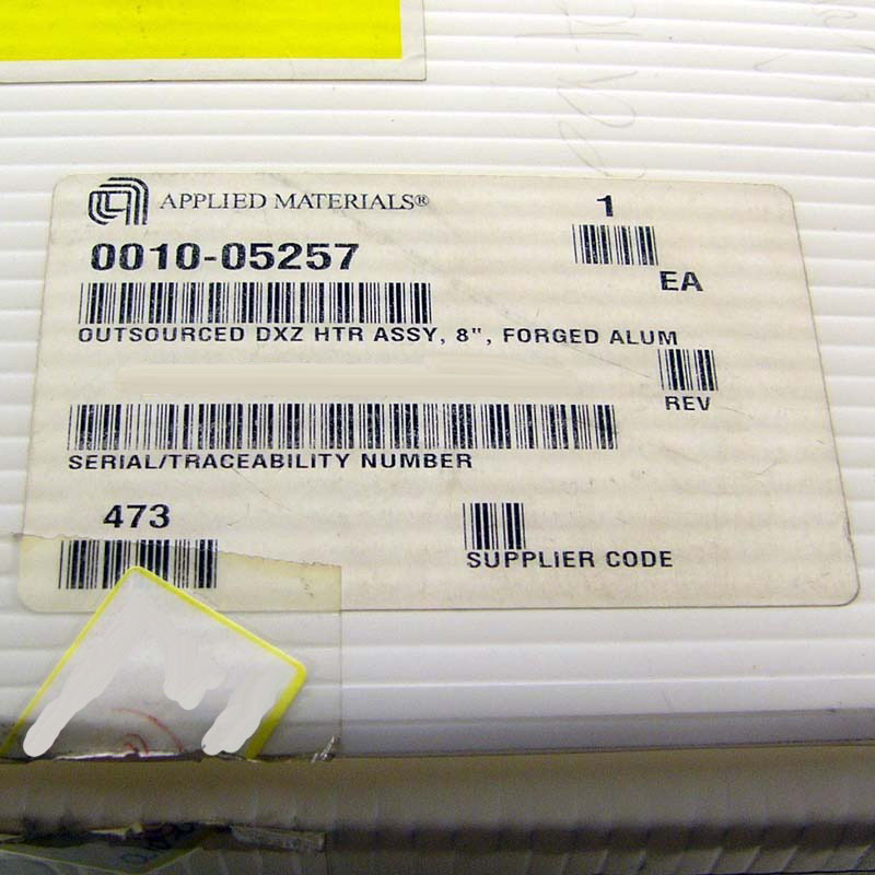 Photo Used AMAT / APPLIED MATERIALS 0010-05257 For Sale