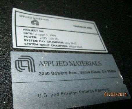 Photo Used AMAT / APPLIED MATERIALS P5000 For Sale