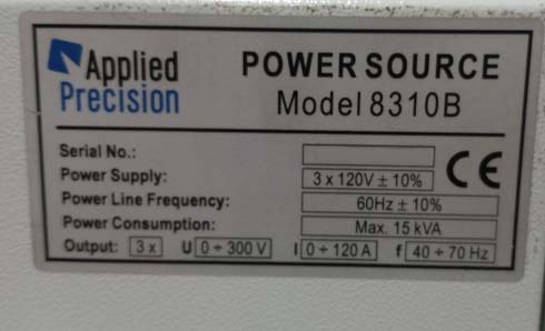 图为 已使用的 APPLIED PRECISION 8310B 待售