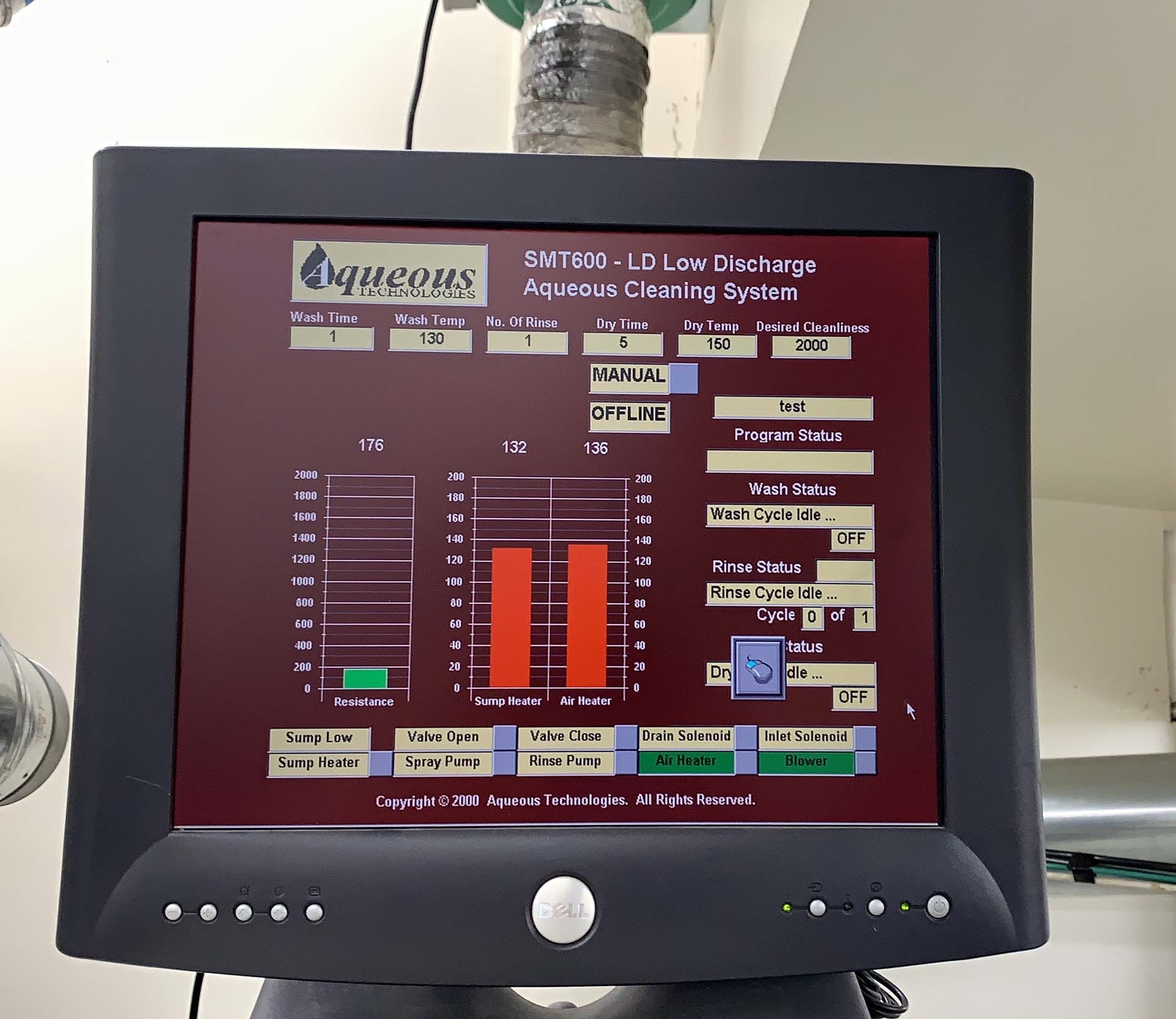 圖為 已使用的 AQUEOUS TECH SMT600-LD 待售