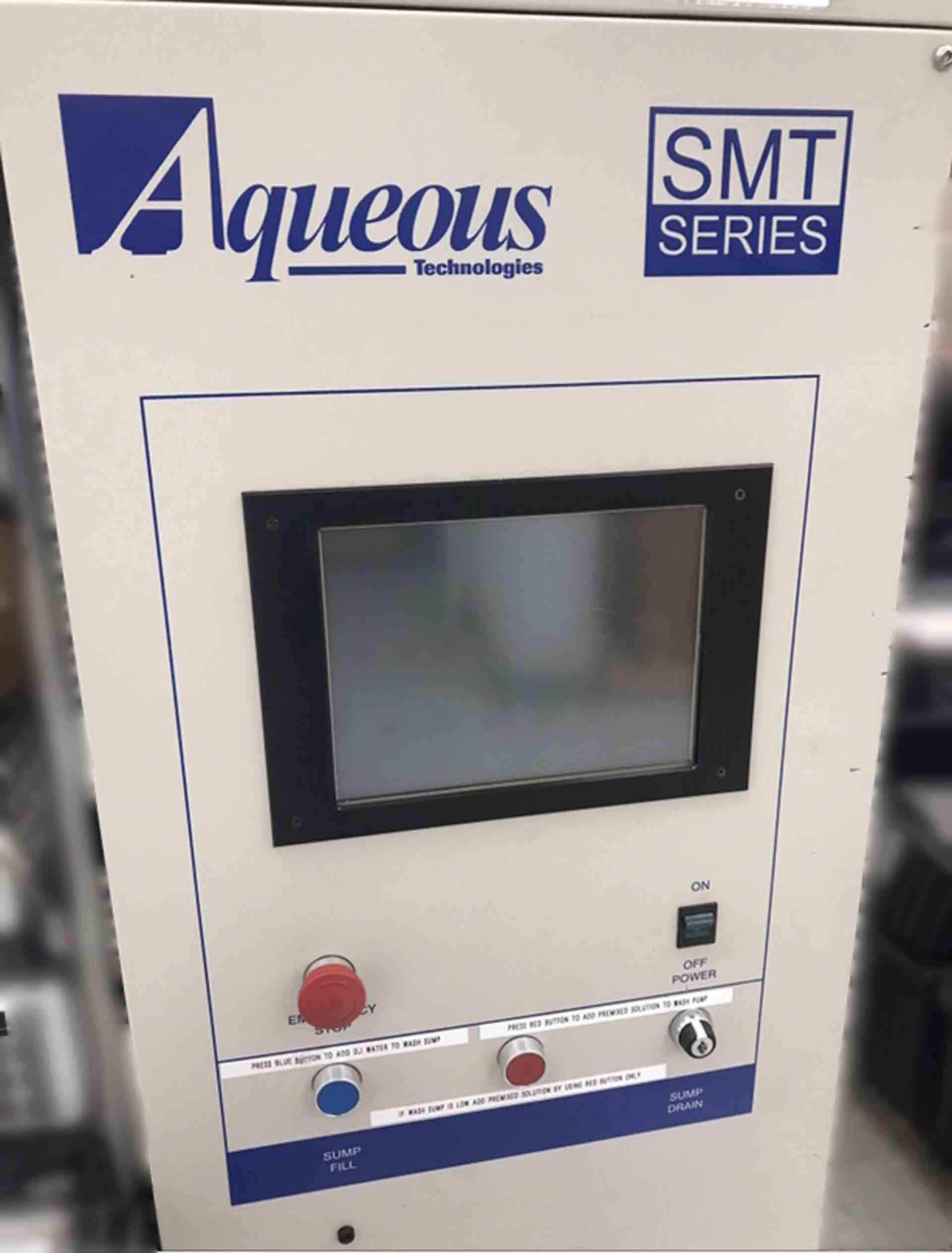 Photo Used AQUEOUS TECH SMT800 For Sale