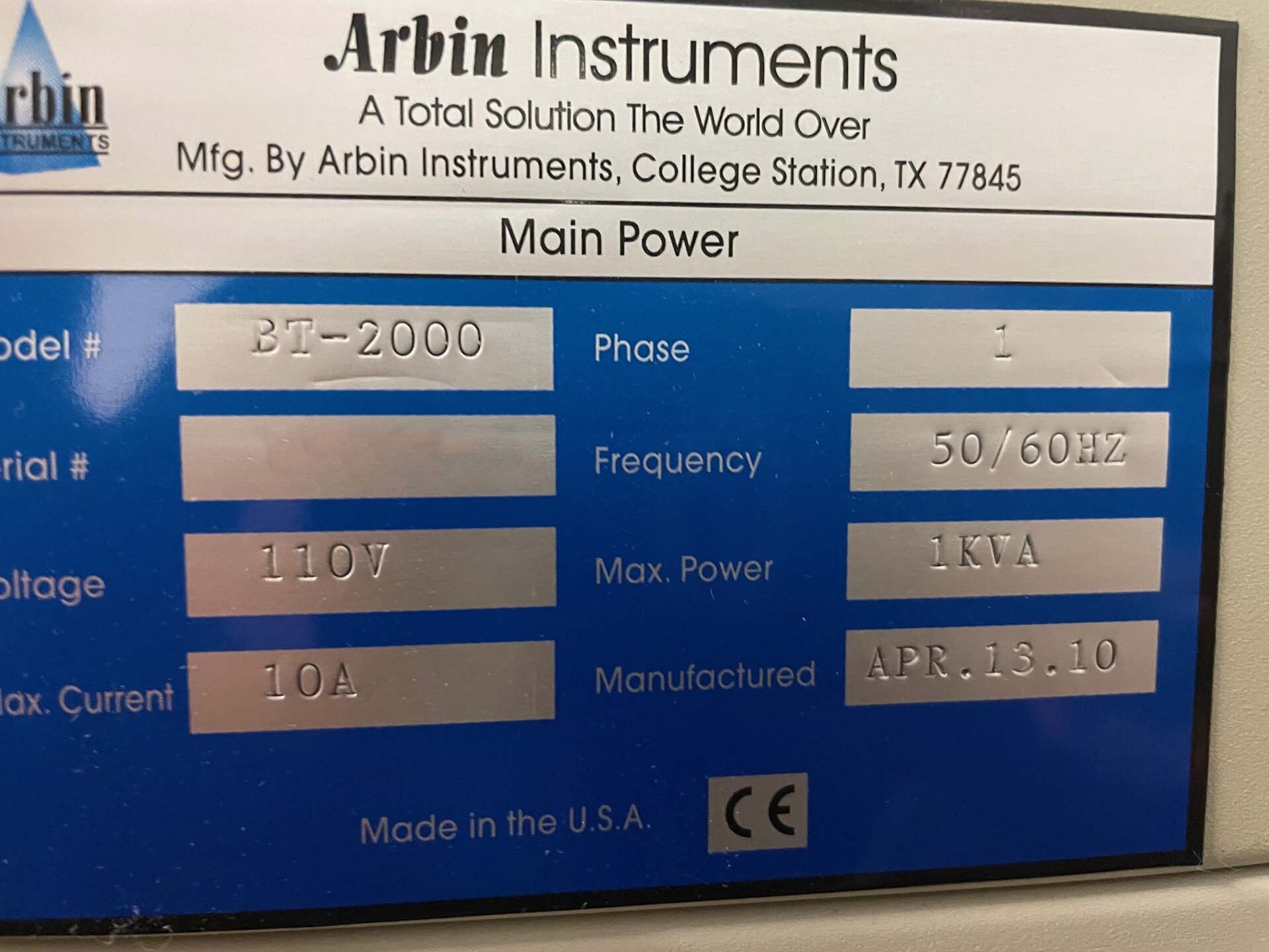 Foto Verwendet ARBIN INSTRUMENTS BT-2000 Zum Verkauf