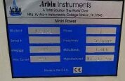 Photo Used ARBIN INSTRUMENTS BT-2043 For Sale