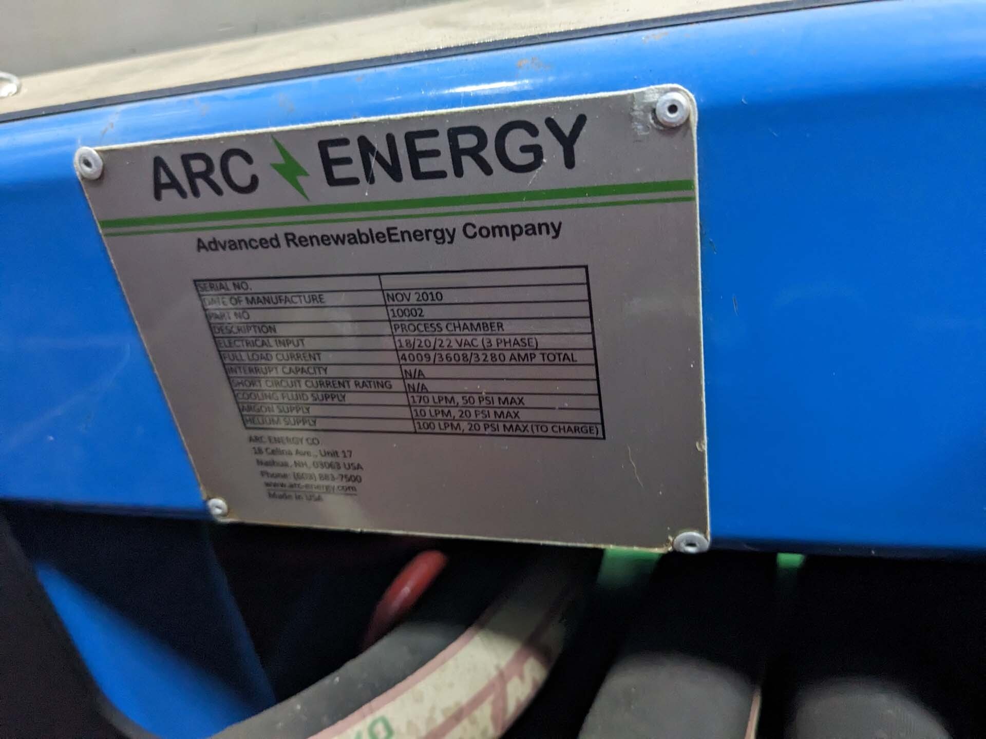 사진 사용됨 ARC ENERGY CHES260 판매용