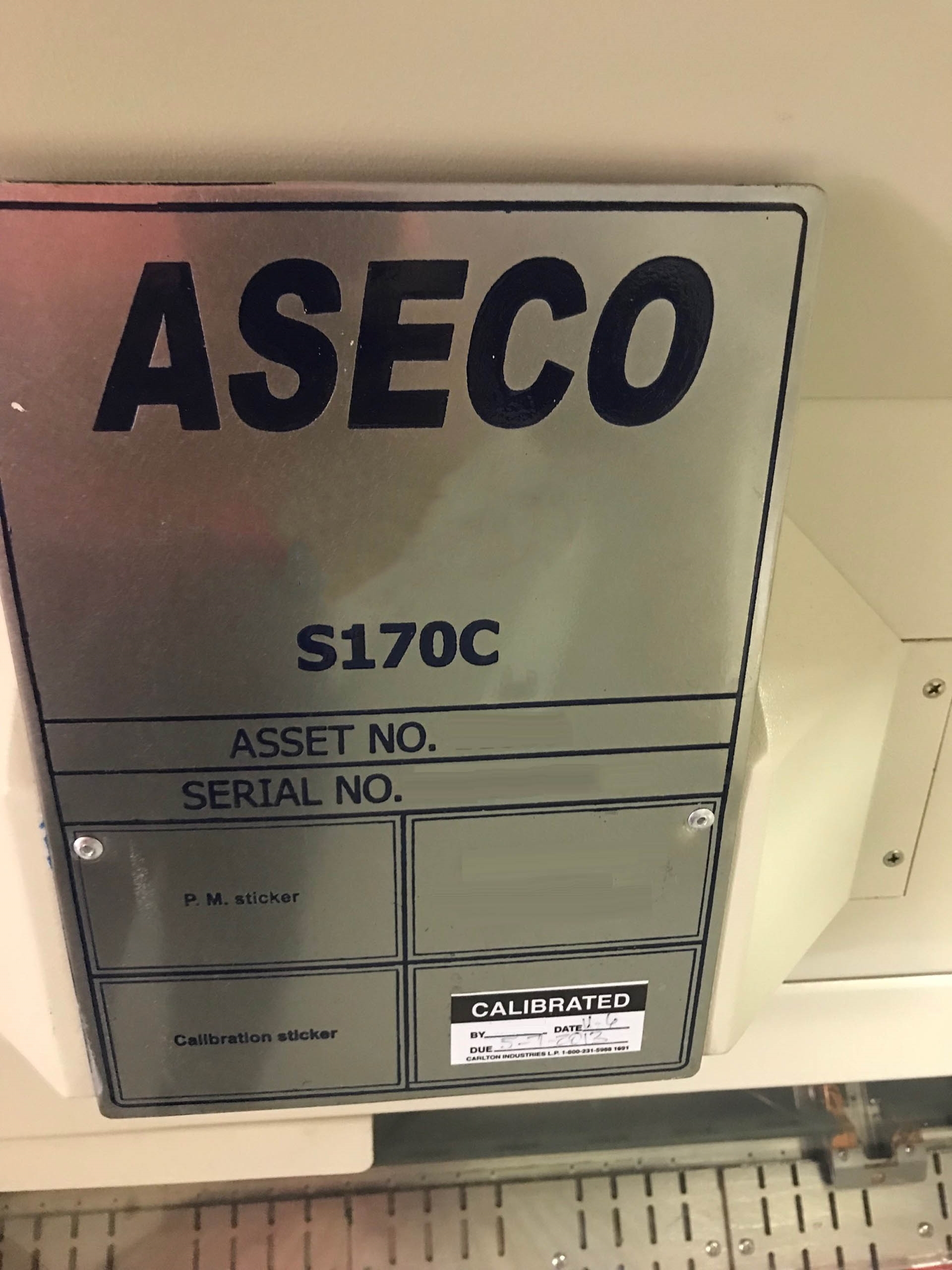 圖為 已使用的 ASECO S-170 待售