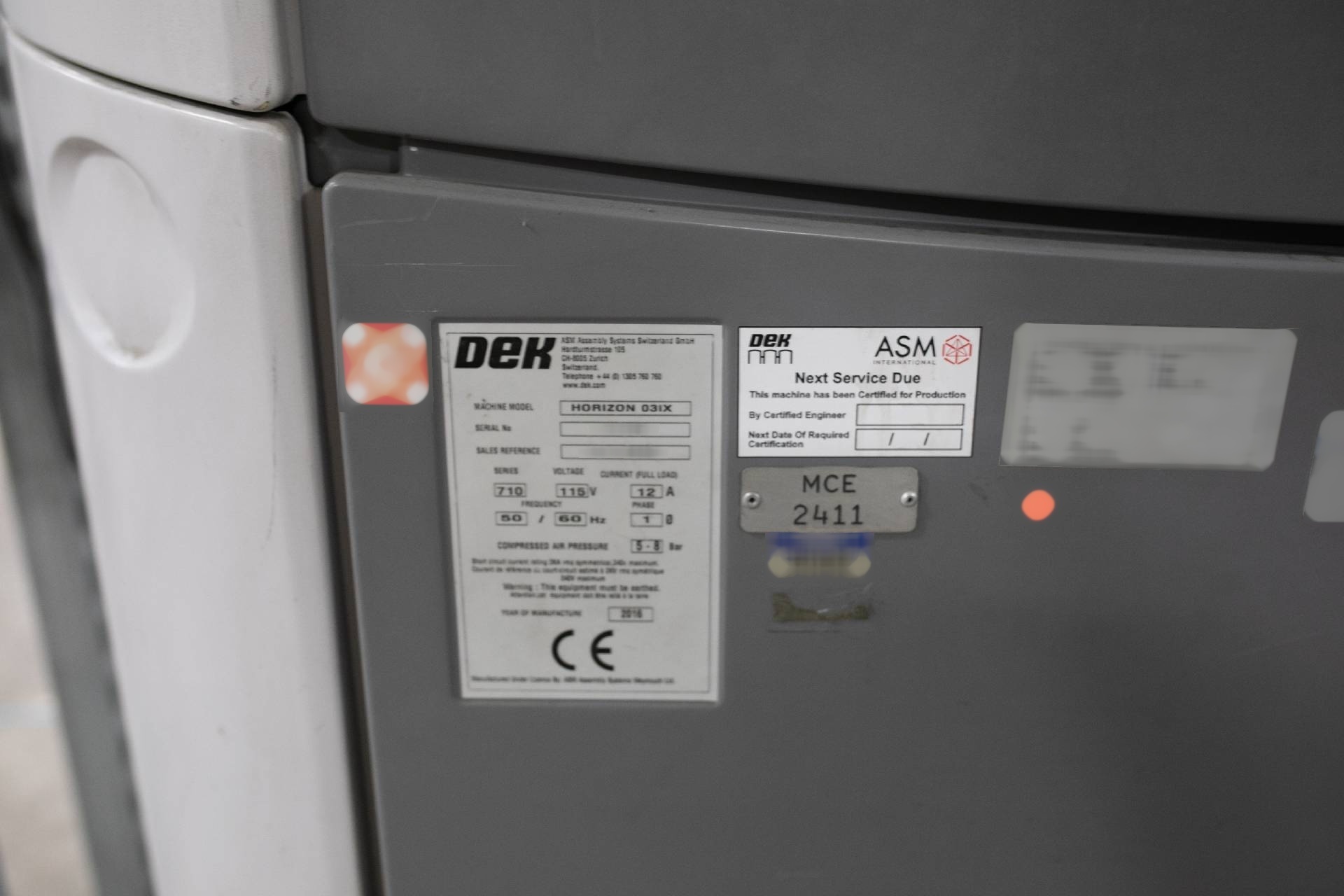 Photo Used ASM / DEK Horizon 03iX For Sale