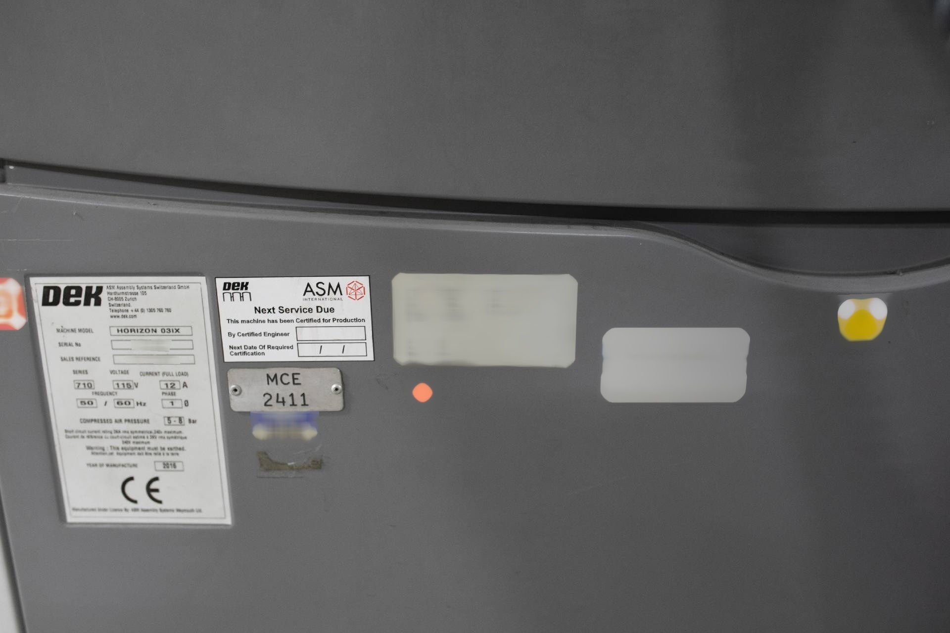 Photo Used ASM / DEK Horizon 03iX For Sale