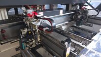 Photo Used ASM / SIEMENS Lot of pick and place machines For Sale
