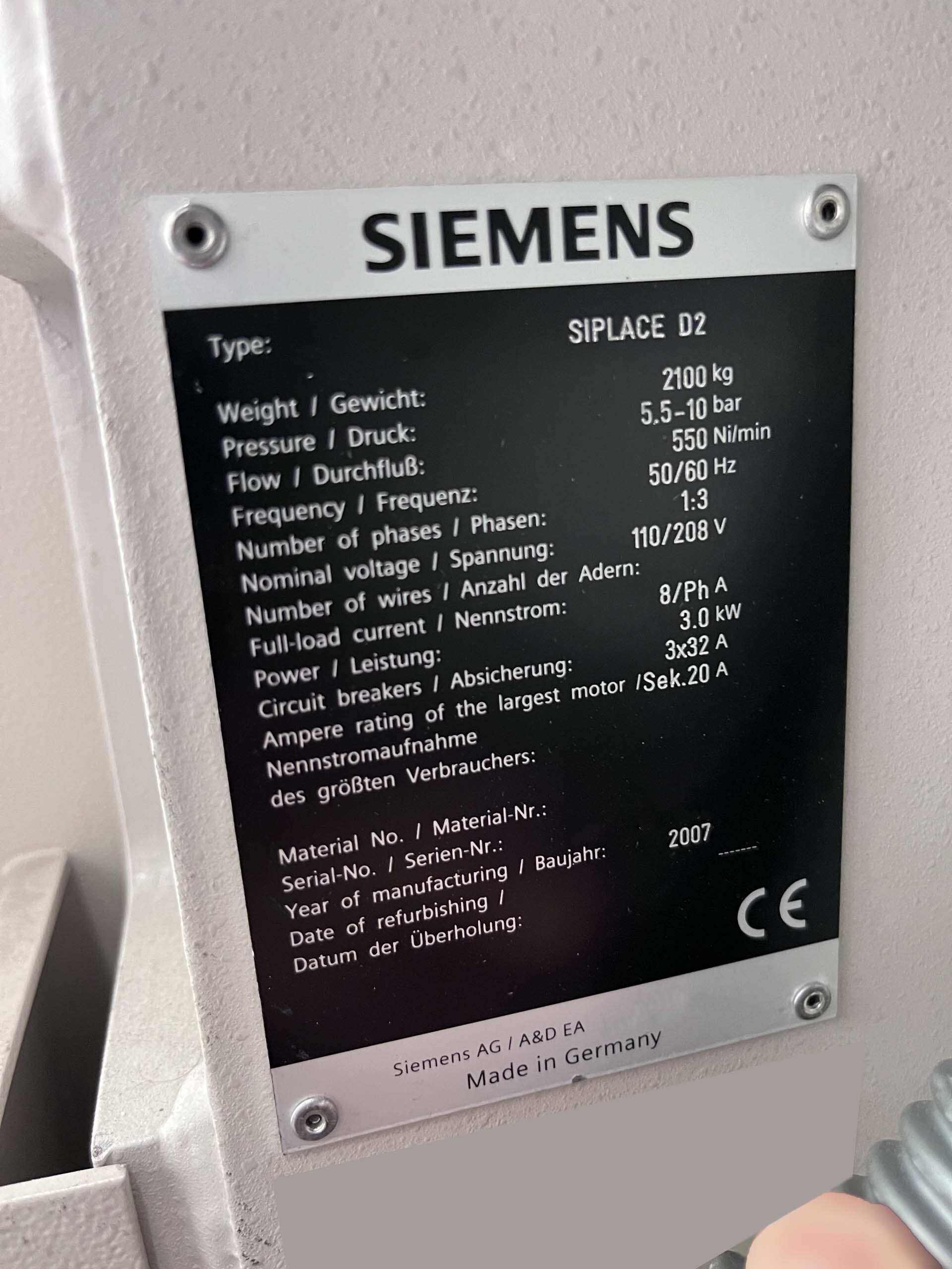 Photo Used ASM / SIEMENS Lot of pick and place machines For Sale