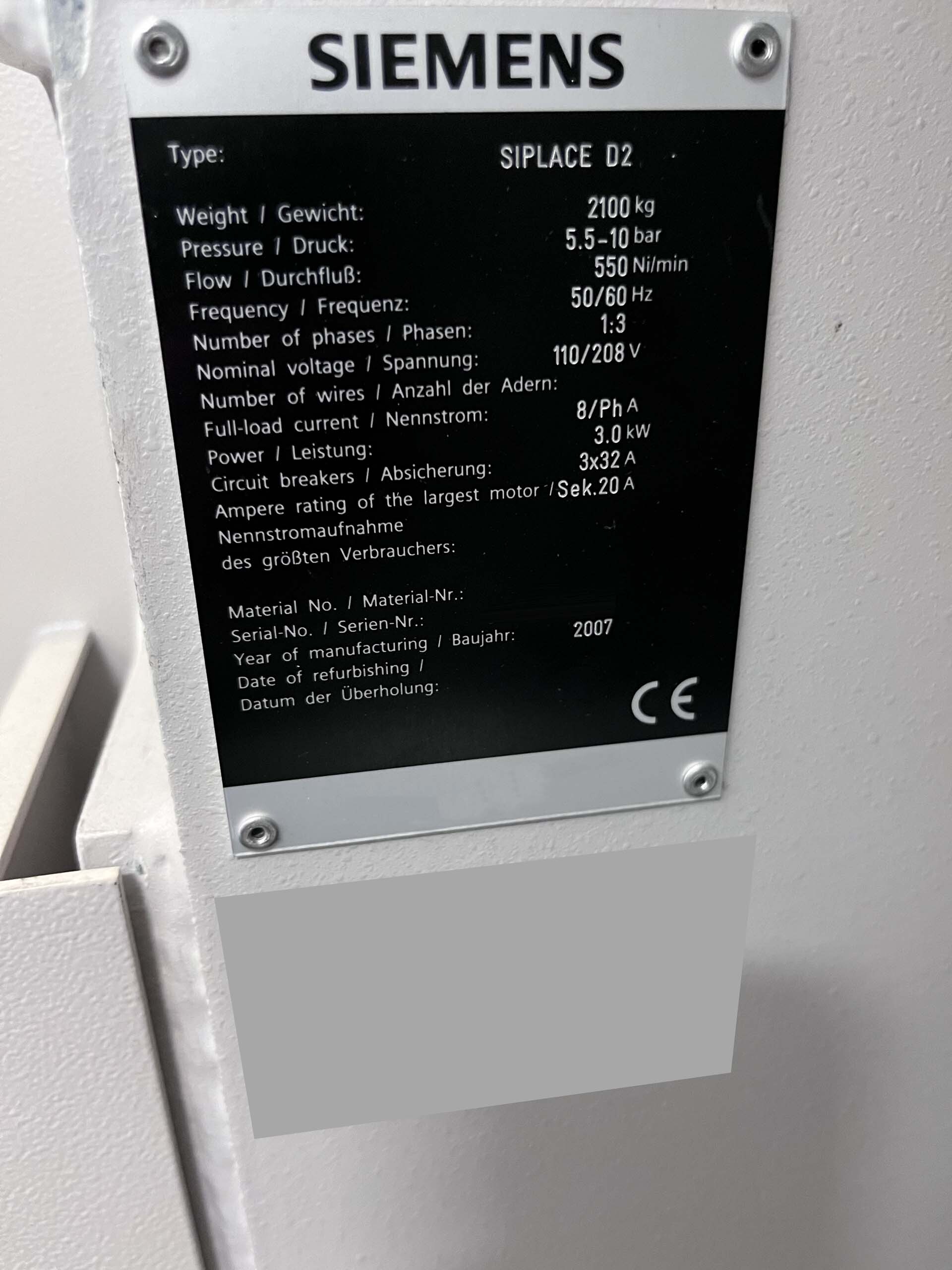 Photo Used ASM / SIEMENS Lot of pick and place machines For Sale