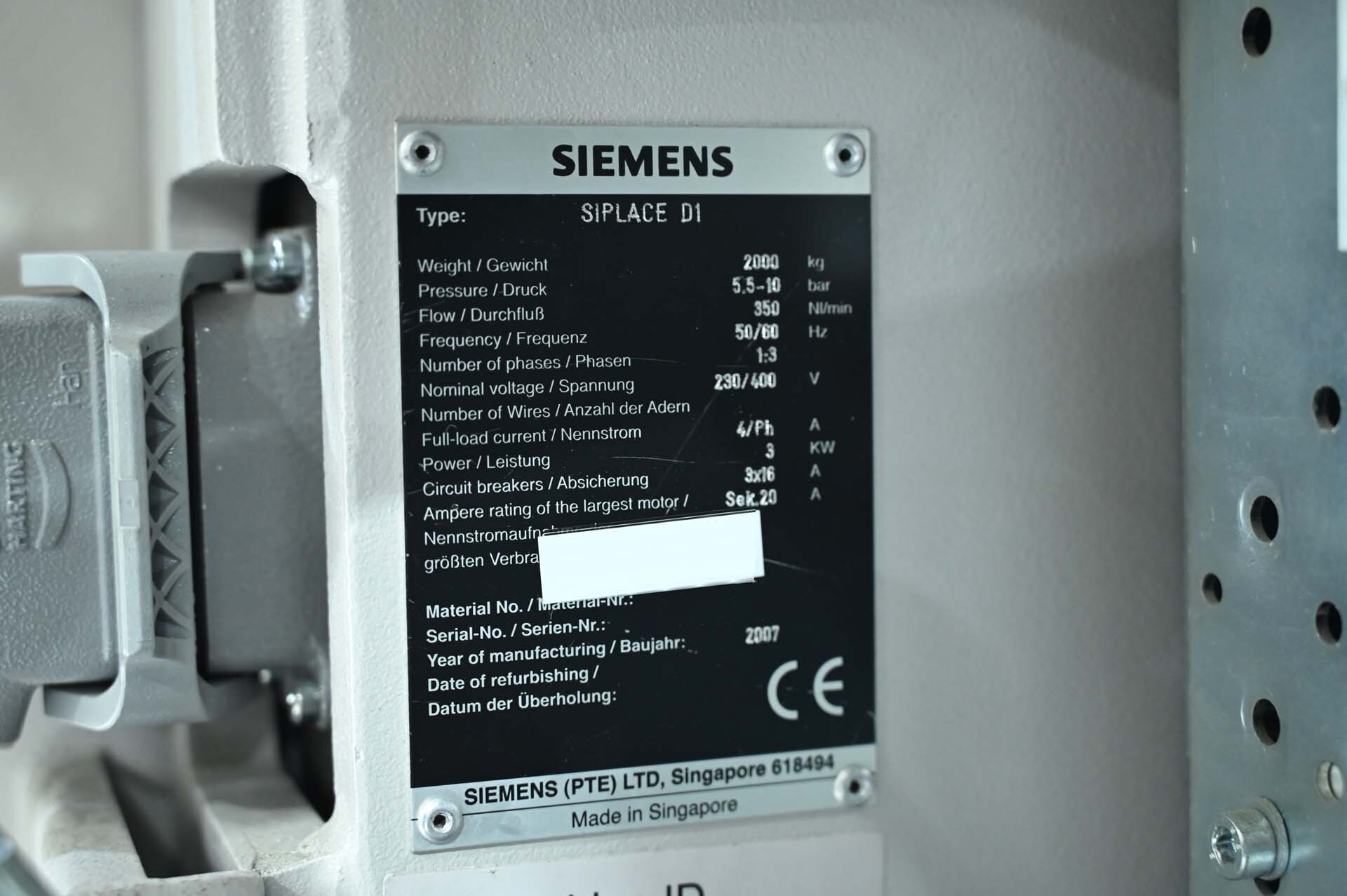 フォト（写真） 使用される ASM / SIEMENS SIplace D1 販売のために