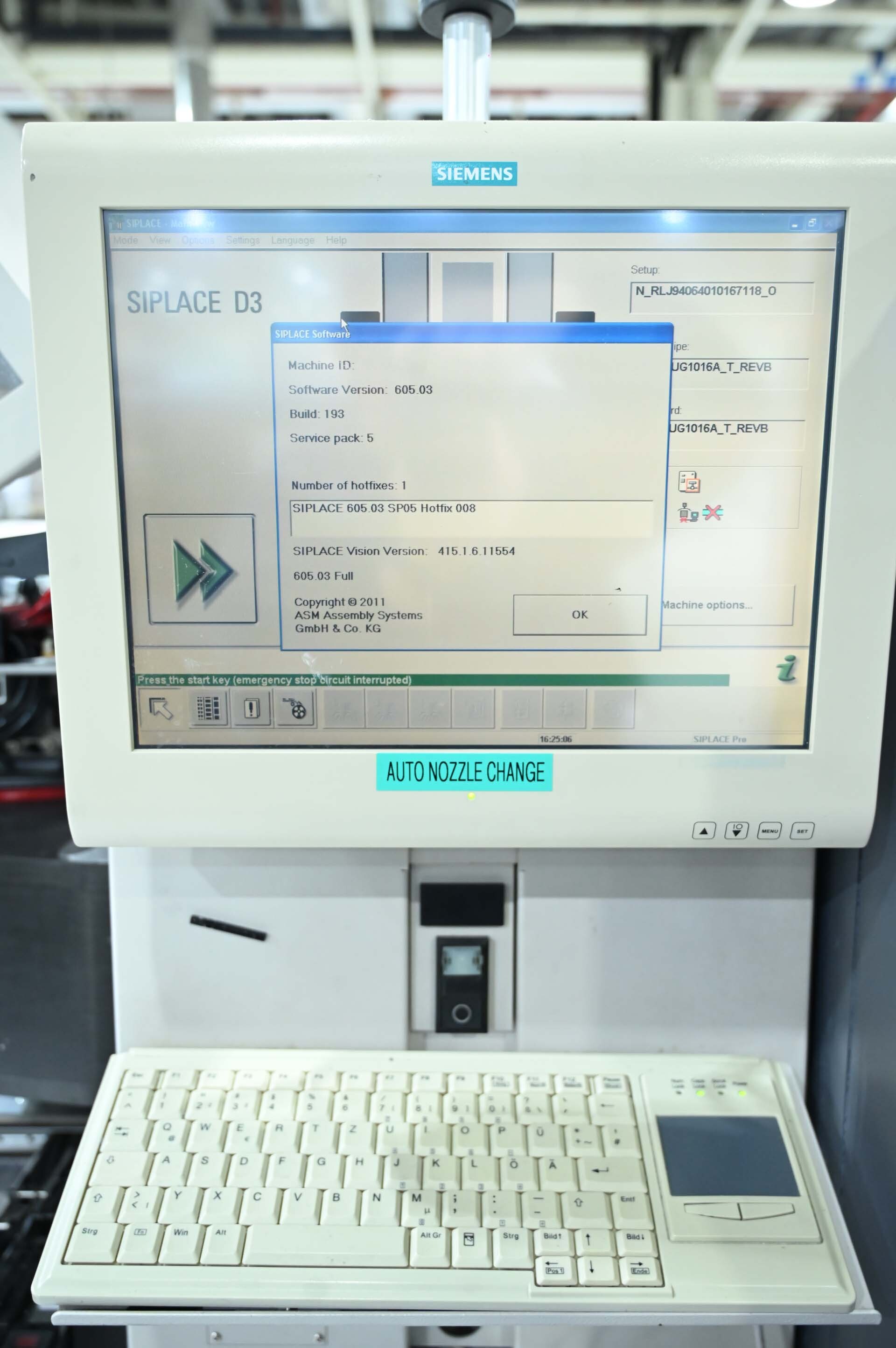 사진 사용됨 ASM / SIEMENS Siplace D3 판매용