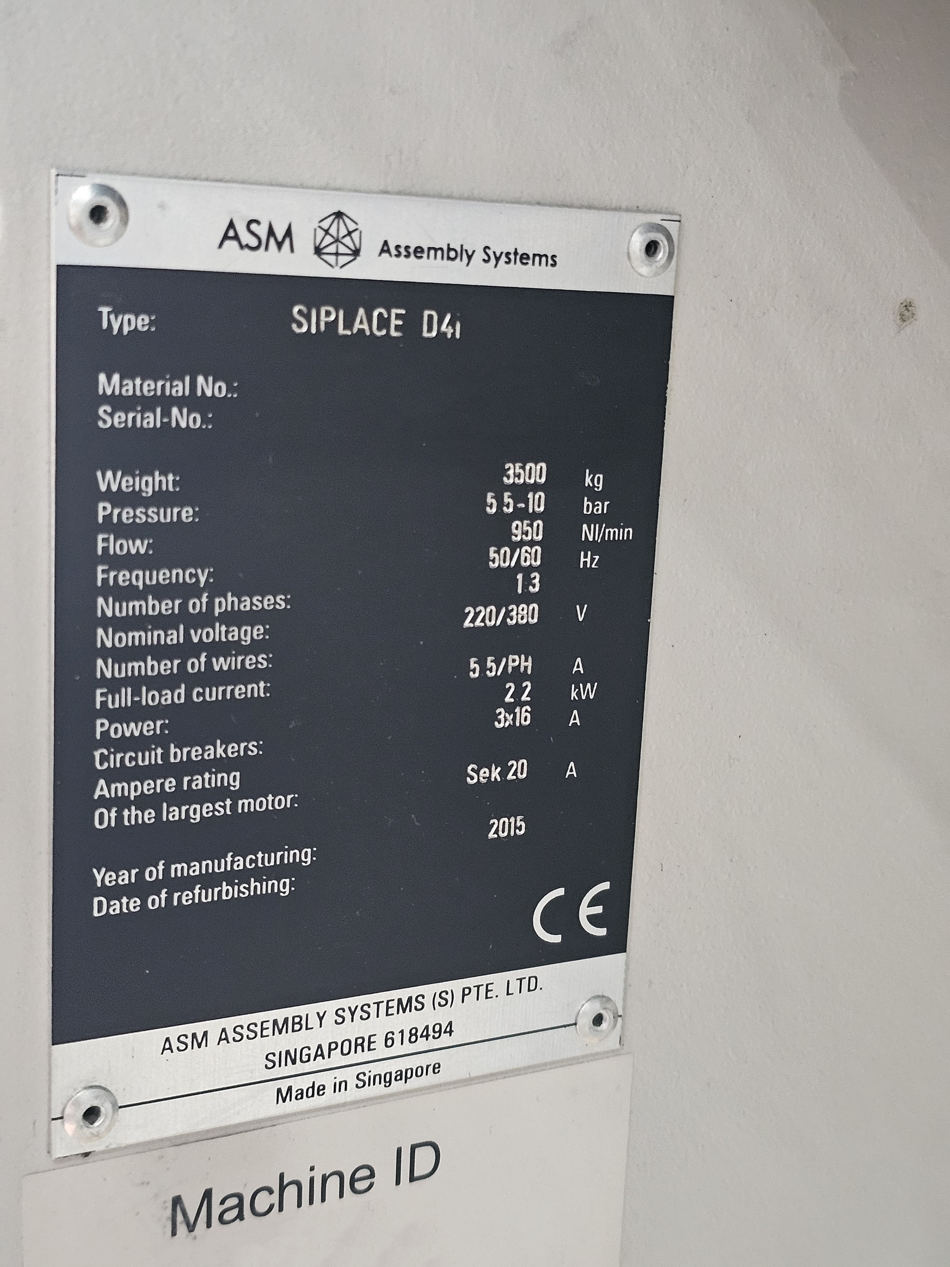 フォト（写真） 使用される ASM / SIEMENS Siplace D4i 販売のために