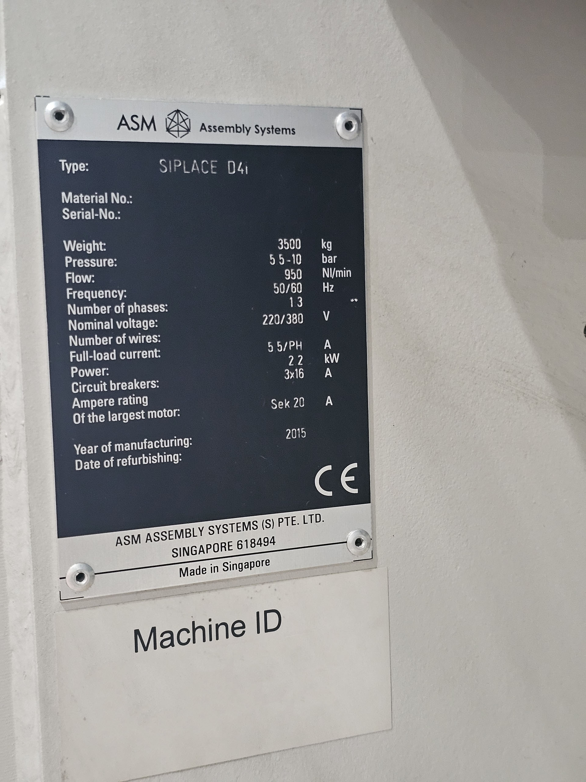 フォト（写真） 使用される ASM / SIEMENS Siplace D4i 販売のために