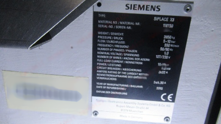 Foto Verwendet ASM / SIEMENS Siplace X3 Zum Verkauf