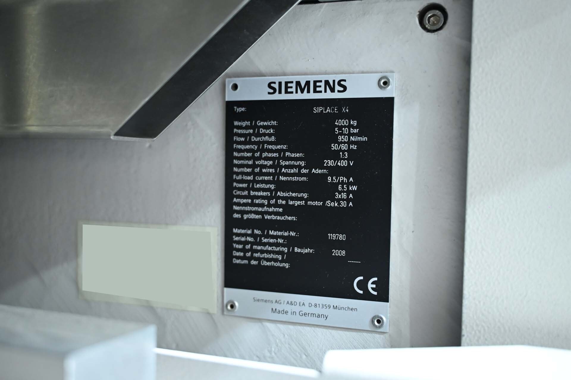 Foto Verwendet ASM / SIEMENS Siplace X4 Zum Verkauf