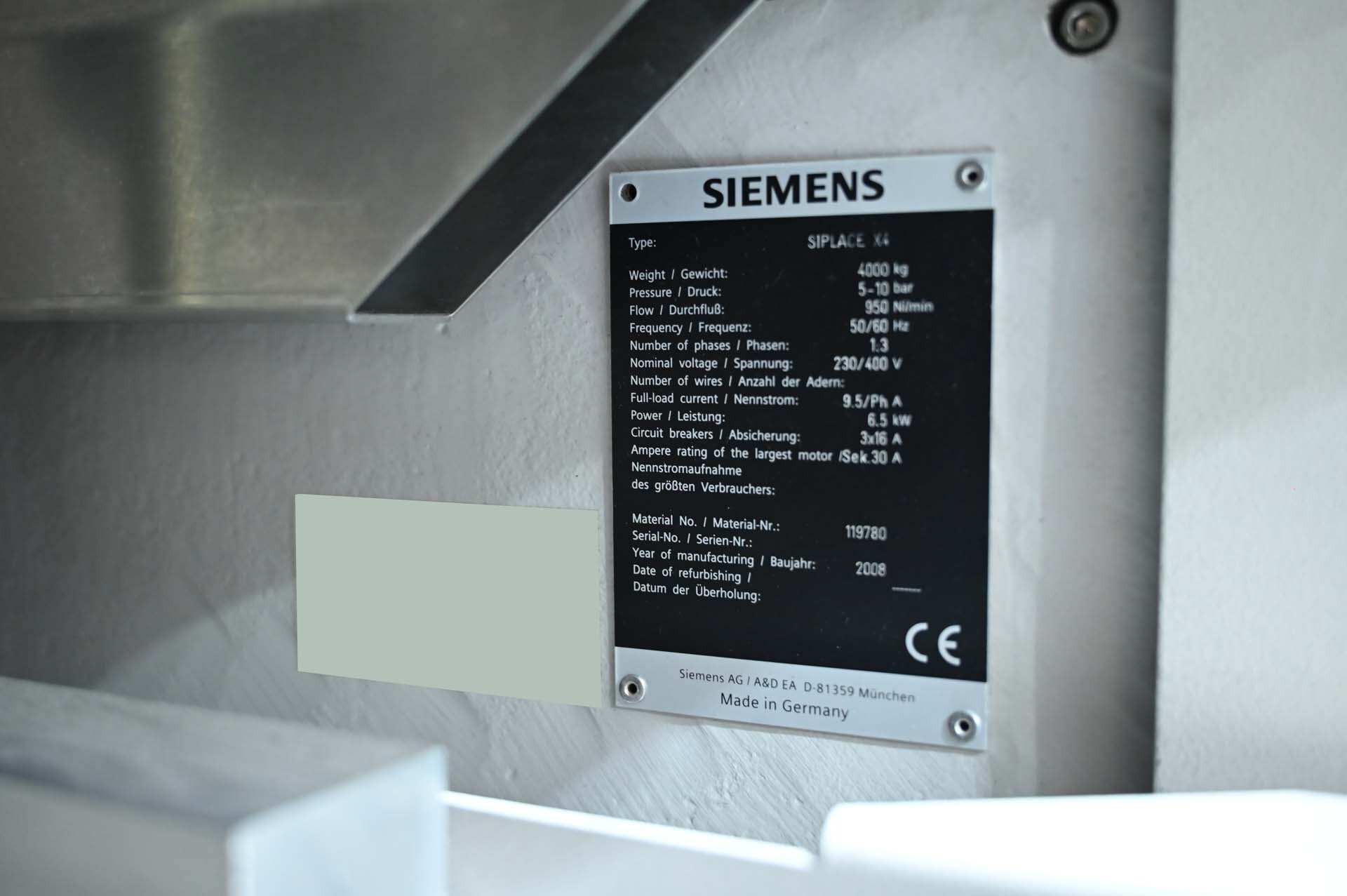 Foto Verwendet ASM / SIEMENS Siplace X4 Zum Verkauf