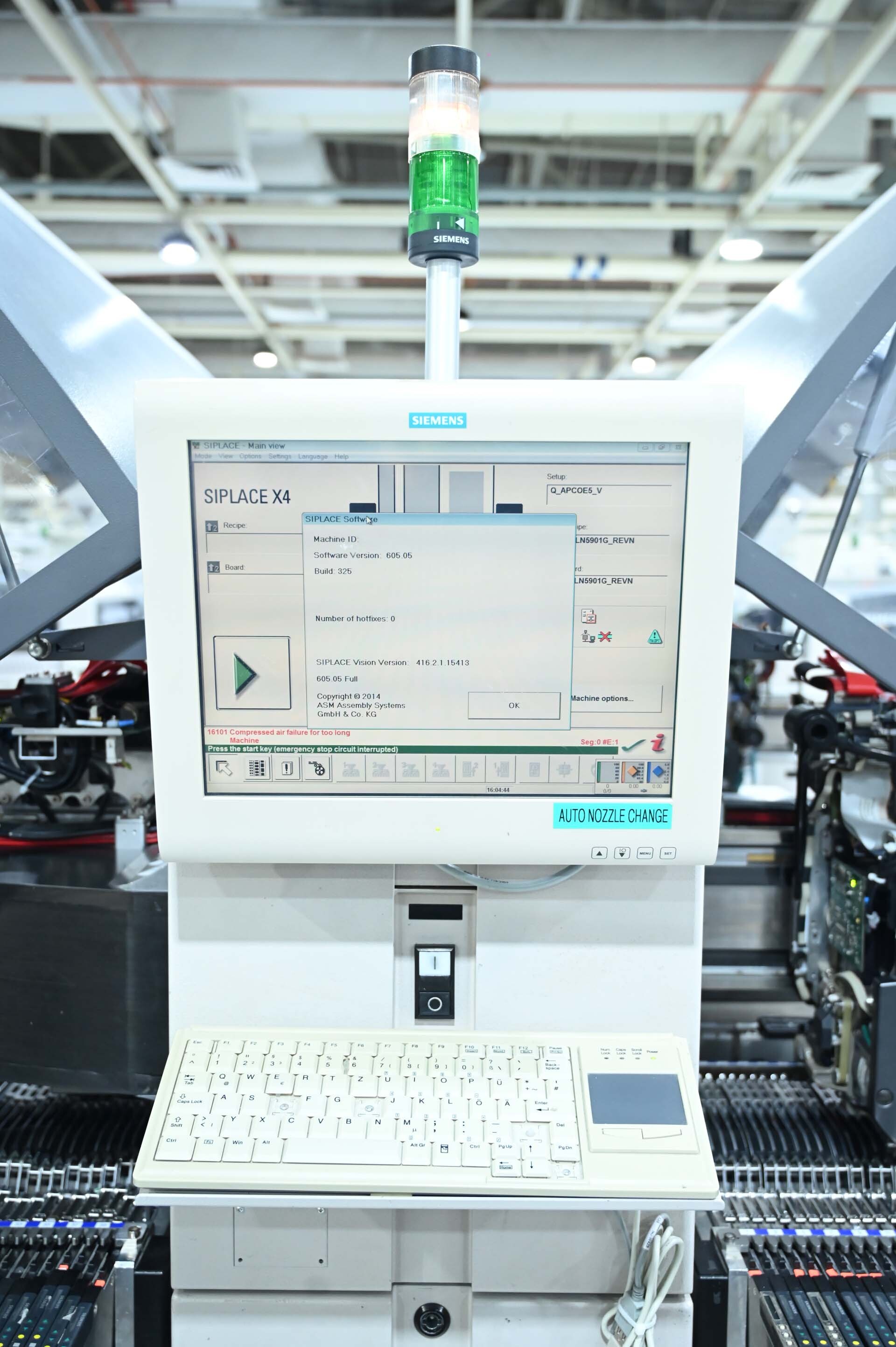 Foto Verwendet ASM / SIEMENS Siplace X4 Zum Verkauf