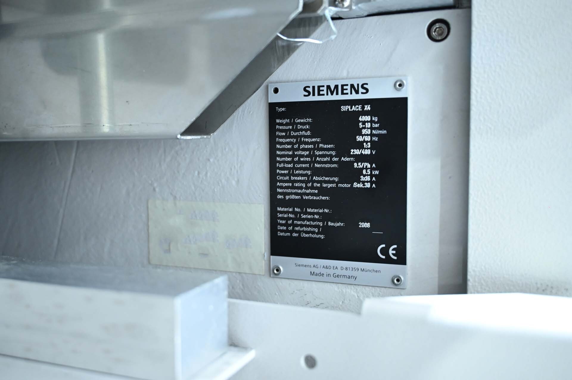 사진 사용됨 ASM / SIEMENS Siplace X4 판매용
