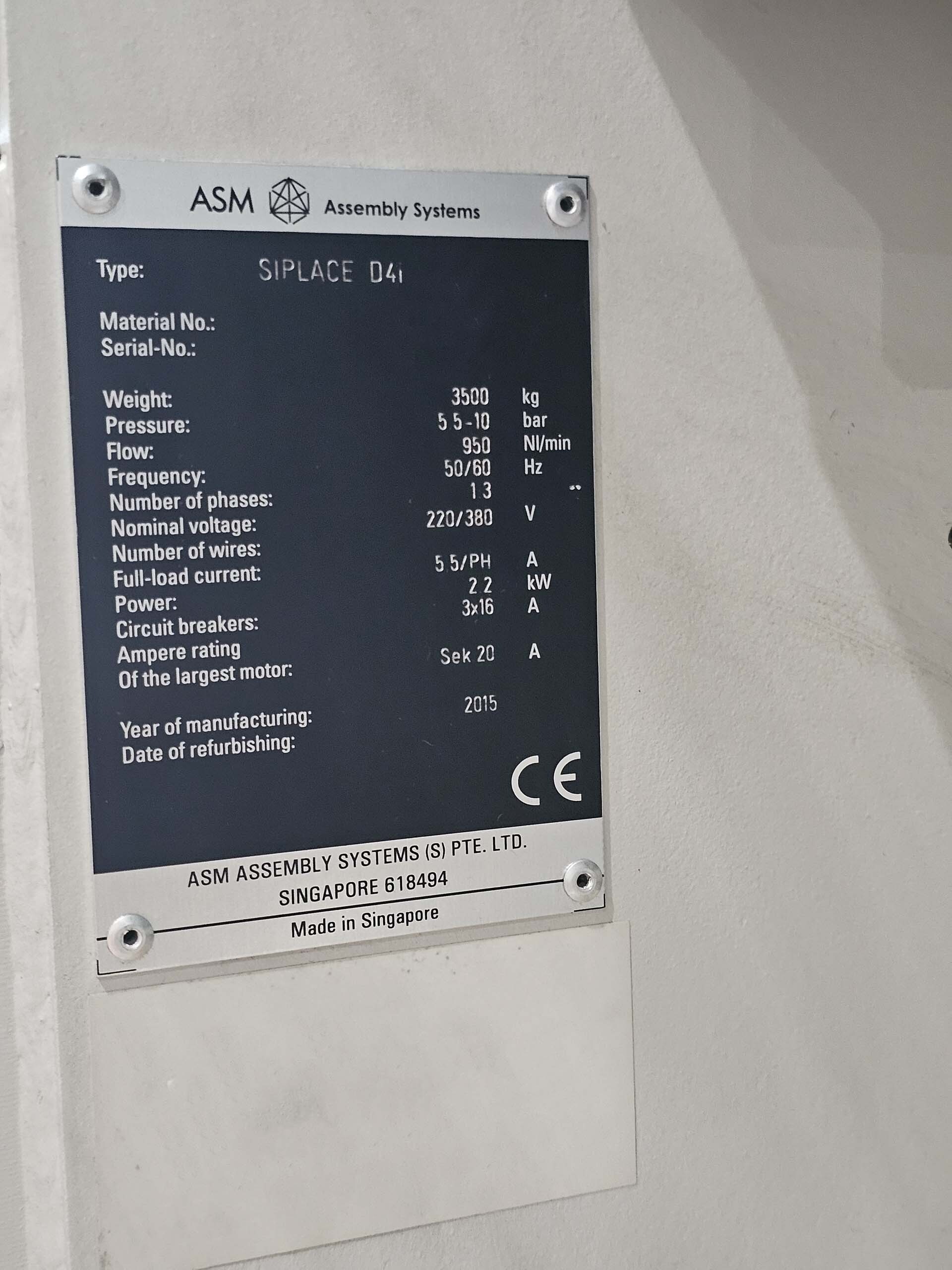 フォト（写真） 使用される ASM / SIEMENS Siplace 販売のために