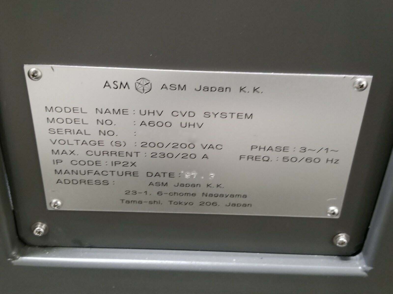 Photo Used ASM A600 UHV For Sale