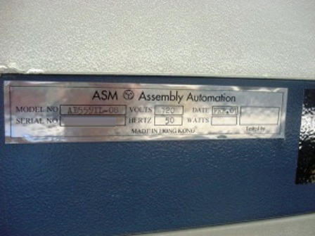 フォト（写真） 使用される ASM AB 559-IL8 販売のために