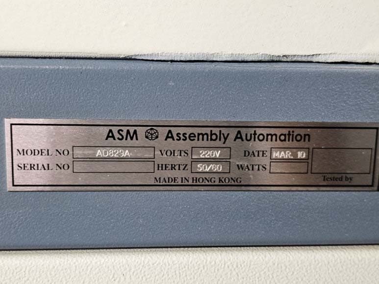 图为 已使用的 ASM AD 829A 待售