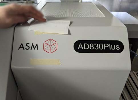 Photo Used ASM AD 830 Plus For Sale