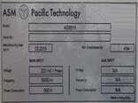 圖為 已使用的 ASM AD 881H 待售