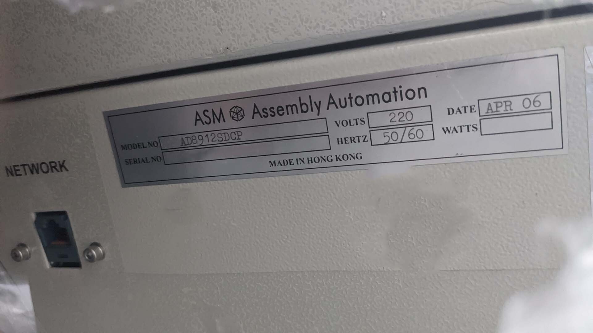 Foto Verwendet ASM AD 8912 SDCP Zum Verkauf