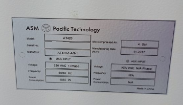 图为 已使用的 ASM AT420 待售