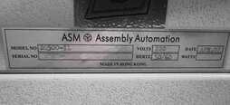 图为 已使用的 ASM DS-500IL 待售