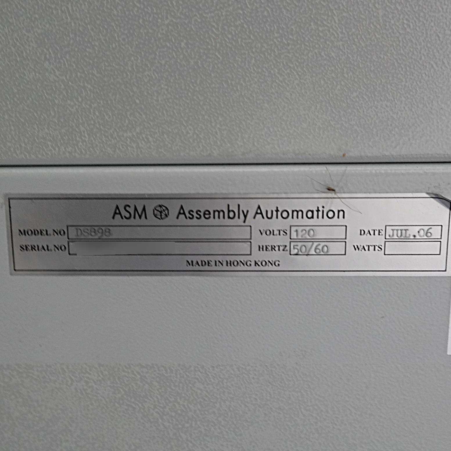 フォト（写真） 使用される ASM DS 898 販売のために