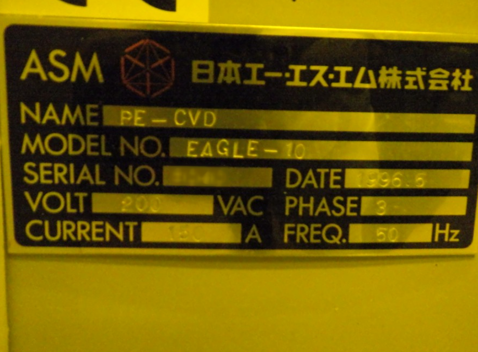 Foto Verwendet ASM Eagle 10 Zum Verkauf