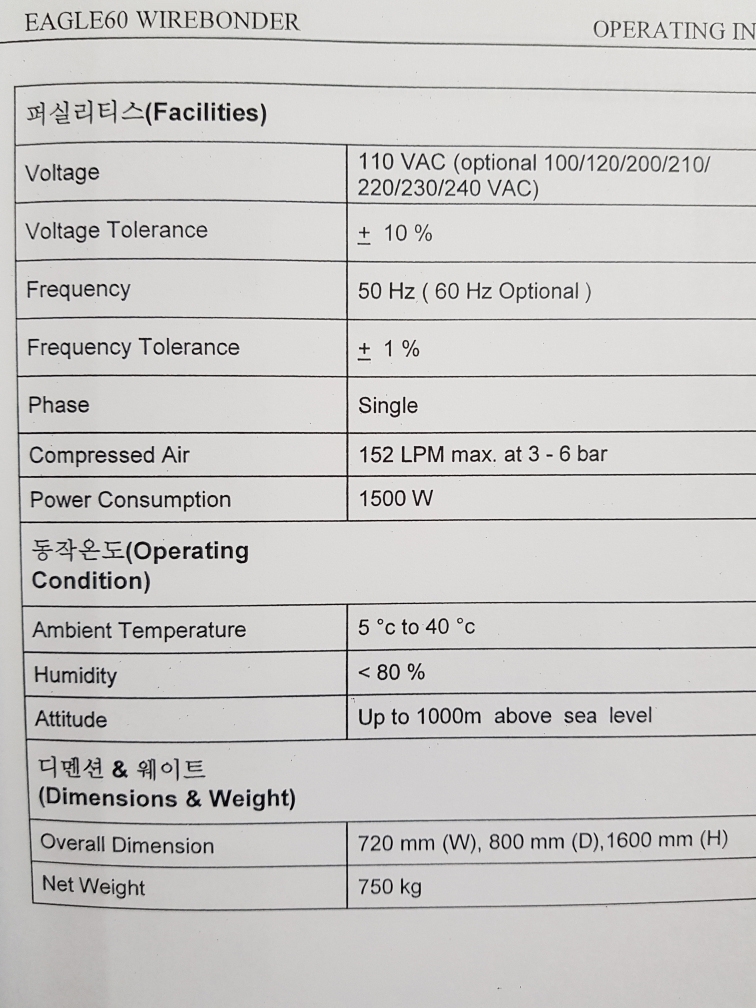 图为 已使用的 ASM Eagle 60 待售