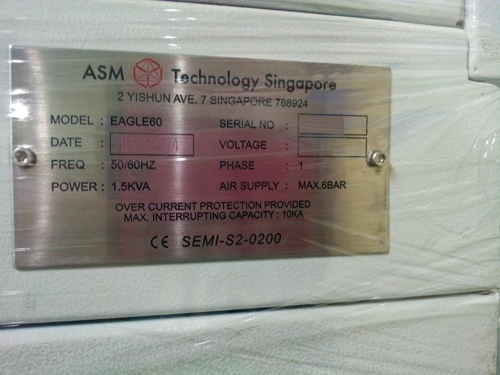 Photo Used ASM Eagle 60 For Sale