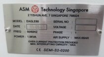 Photo Used ASM Eagle 60 For Sale