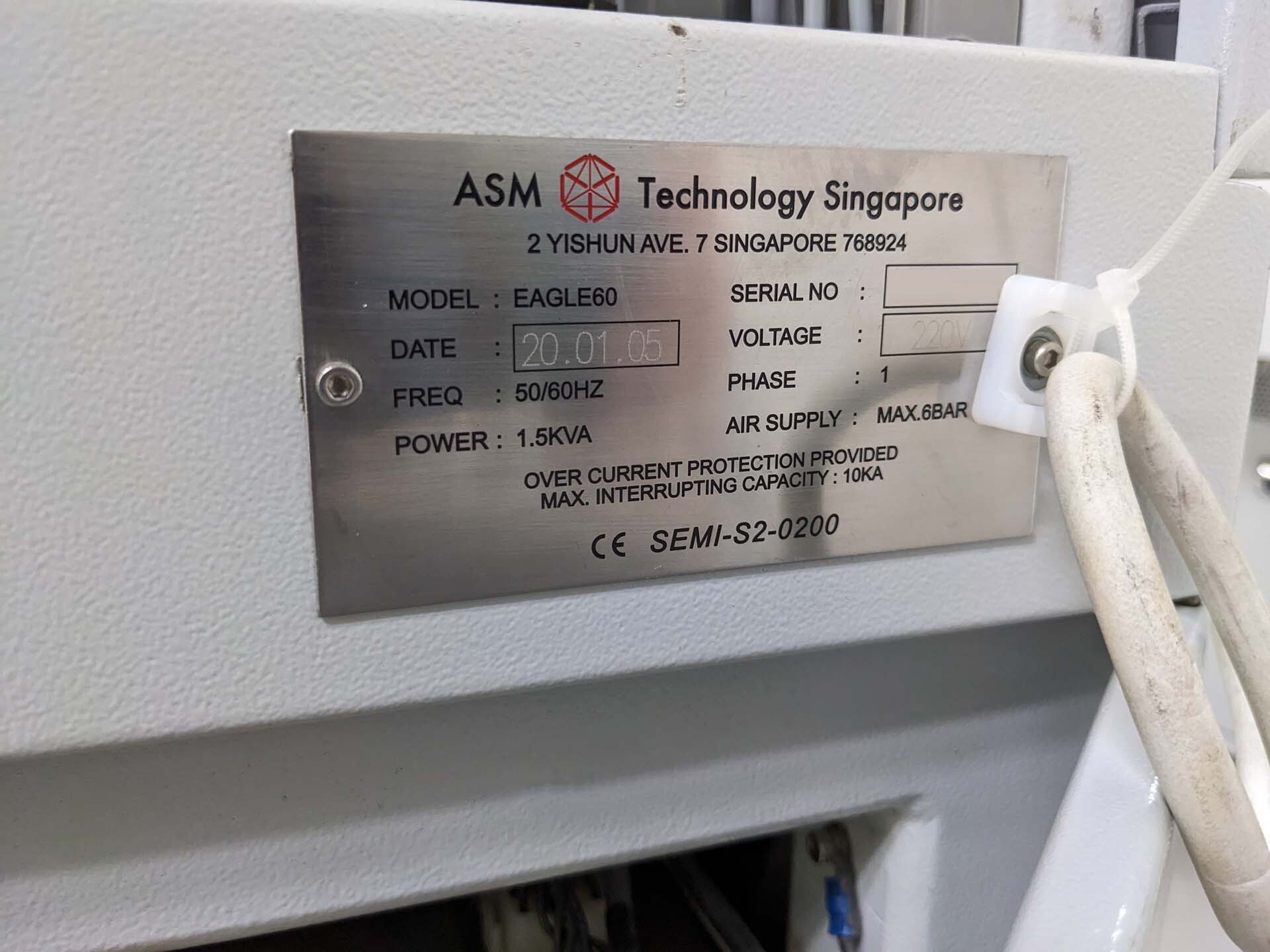 图为 已使用的 ASM Eagle 60 待售