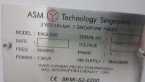 Photo Used ASM Eagle 60 For Sale