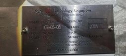 사진 사용됨 ASM Eagle 60AP 판매용