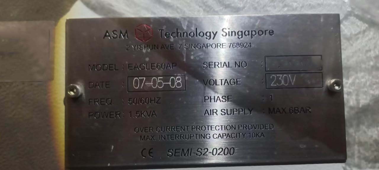 사진 사용됨 ASM Eagle 60AP 판매용