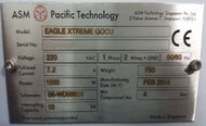 图为 已使用的 ASM Eagle Xtreme Gocu 待售