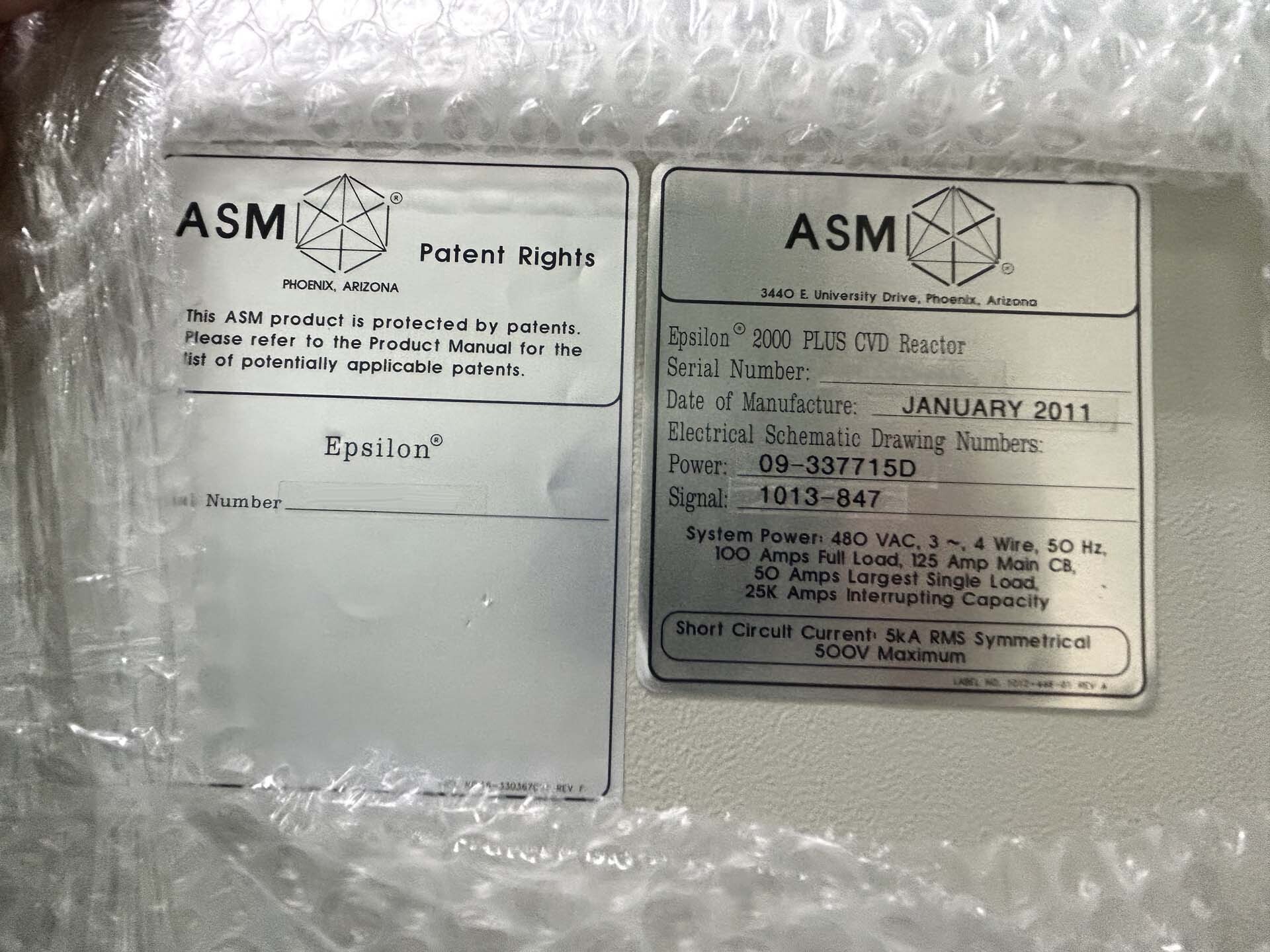 Photo Used ASM Epsilon E2000+ For Sale