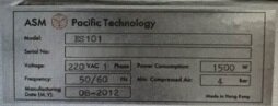 圖為 已使用的 ASM ES101 待售